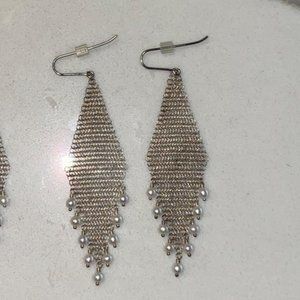 Elsa Peretti® Mesh Fringe Earrings
